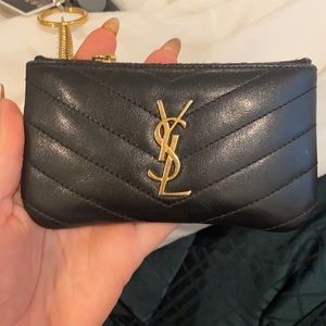 YSL KEY AND CARD HOLDER